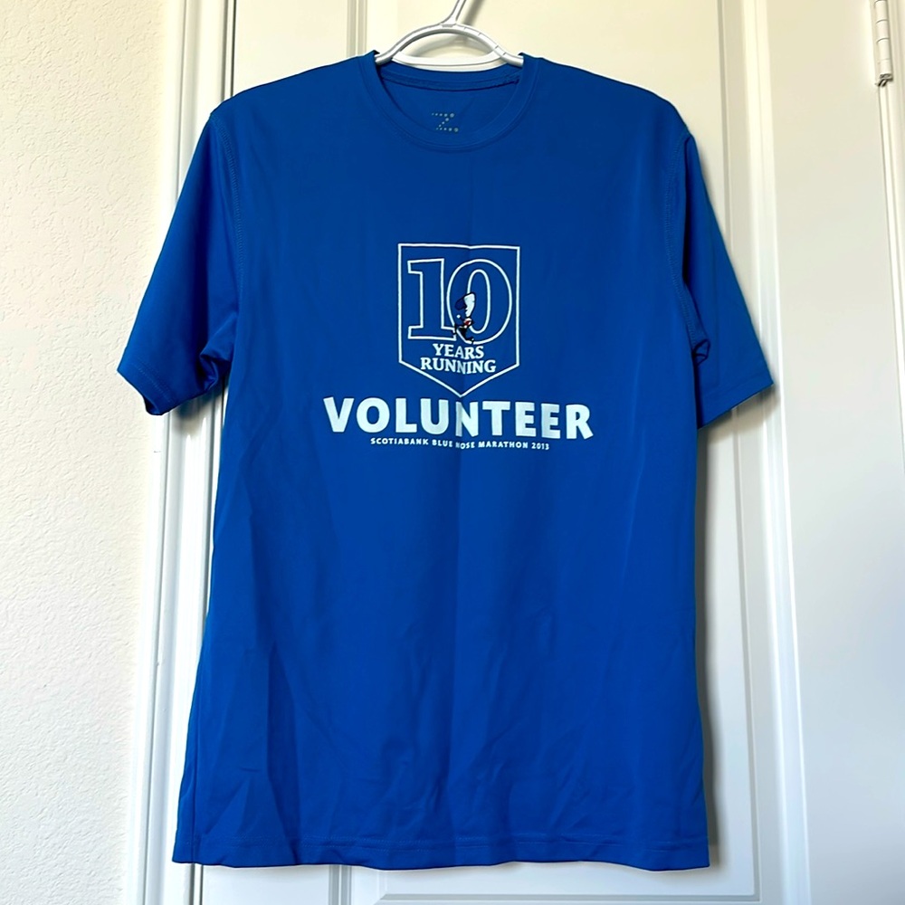 Bluenose Marathon Volunteer Athleticwear Shirt